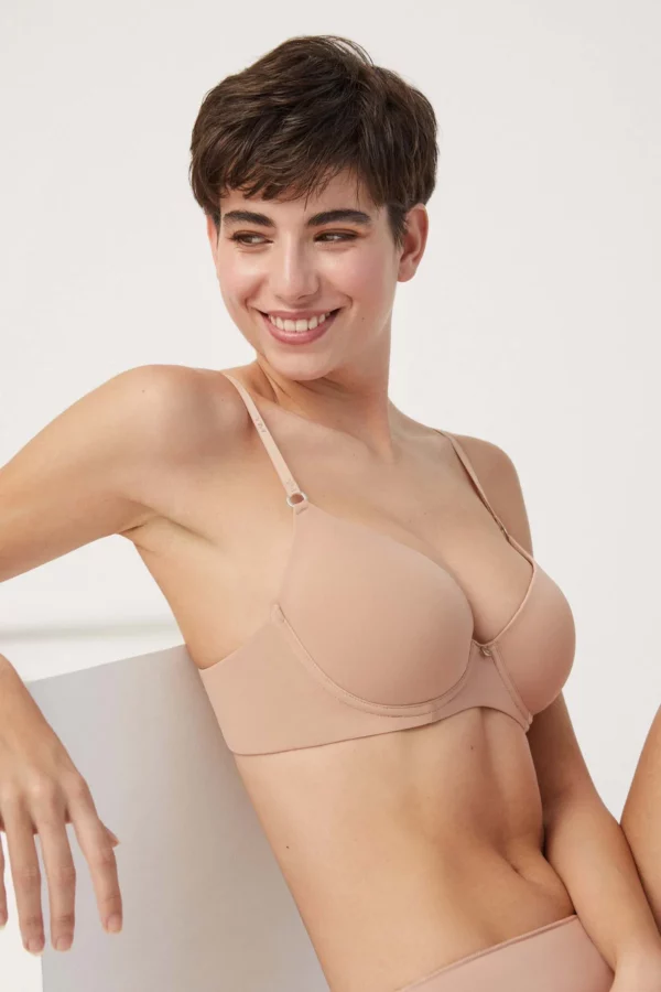 Reggiseno Imbottito con Ferretto Nude - immagine 2