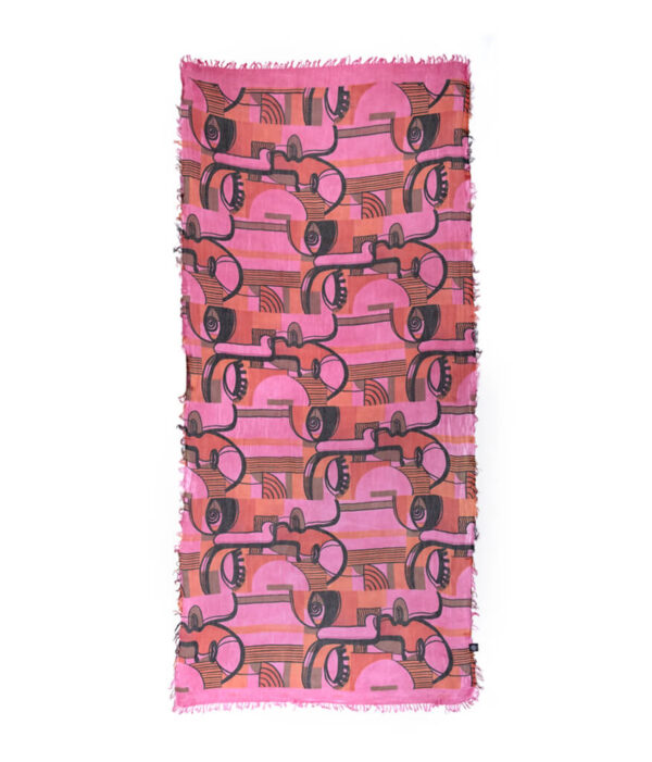 Picasso Foulard Fucsia - immagine 2